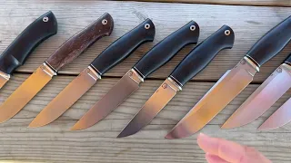 ПРОДАЖА. Много рабочих ножей в наличии от Кузницы Медведь | Ножи из Х12МФ, PGK, Elmax