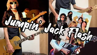 The Rolling Stones/Jumpin' Jack Flash -All guitars cover-