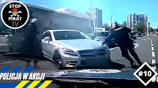 POLICJA W AKCJI #10 - Uciekł Mercedesem złapali go w Audi, pościgi za piratami i inne akcje drogówki