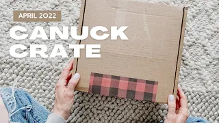 Canuck Crate Unboxing April 2022: Snack Subscription Box