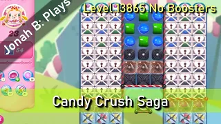 Candy Crush Saga Level 13865 No Boosters