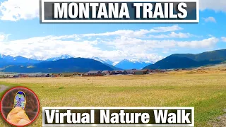 Livingston Nature Trails - Bozeman Trail Connector - Virtual Walking Trails for Treadmill - Montana