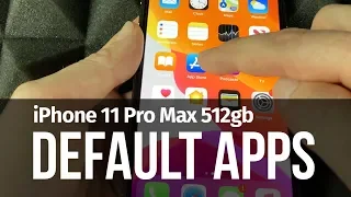 Default Apps iPhone 11 Pro Max 512gb