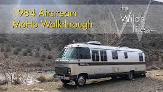 1984 Airstream 310 Motorhome Walkthrough - June 2020