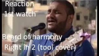 Reaction to - beard of harmony  - right in 2 (tool cover)