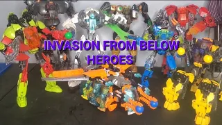 Me vs Lego: Hero Factory Invasion from Below Heroes