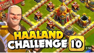 Easily 3Star Trophy Match - Haaland challenge #10 (clash of clans)