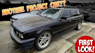 Unboxing Another Project | E34 Wagon