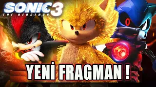 Sonic 3 Yeni Fragmanı Geldi ! | Sonic 3 Sızdırılan Fragman Detayları