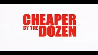 Cheaper by the Dozen (2003) - Home Video Trailer