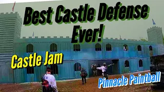 Best Siege Defense EVER! Castle Jam! Pinnacle Paintball!