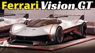 Ferrari Vision Gran Turismo 2022 - REAL 1:1 Concept Car designed for Virtual Motor Sport World