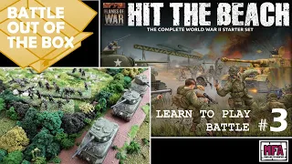 Learn to Play Flames of War: Hit the Beach Battle Report Part #3
