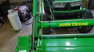 DIY Tractor Loader Bucket Level Indicator.