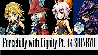 [DFFOO GL] Forcefully with Dignity (Iroha IW) Pt. 14 SHINRYU - Zidane, Freya, Sherlotta