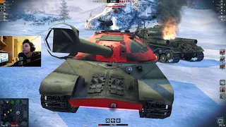 WoT Blitz - Три боя на Ferdinand. Никаких кустов не будет- World of Tanks Blitz (WoTB)