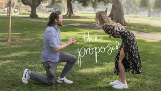 the proposal: engagement storytime & vlog