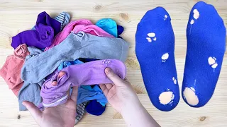 3 FANTASTIC IDEAS FROM OLD SOCKS! EVERYONE I KNOW GIVES ME SOCKS FOR RECYCLING!