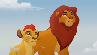 The Lion Guard The Wisdom Of Kongwe - Simba & Kion Talk To Mufasa Scene [HD]