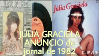 Júlia Graciela- Anúncio de jornal de 1982