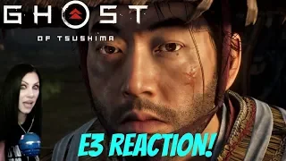 Ghost of Tsushima - E3 2018 Gameplay Debut - REACTION - PS4