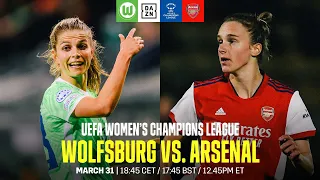 Wolfsburg - Arsenal | UEFA Women’s Champions League Viertelfinalrückspiel Ganzes Spiel