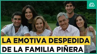 Emotivo adiós de la familia de Sebastián Piñera: Nietos homenajearon al expresidente de la República