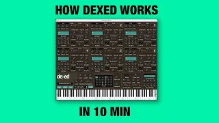 Get started with Dexed, the Free VST FM synths based on the Yamaha DX7