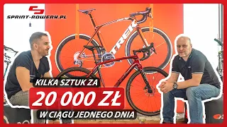 We sold a few 20k PLN bikes in one day! Gravel Trek Checkpoint SL 6 eTap 2022