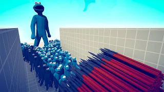 100x BLUE HALLOWEEN MONSTERS vs EVERY GOD - Totally Accurate Battle Simulator TABS