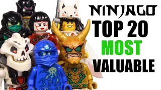 💸 Top 20 Most EXPENSIVE LEGO Ninjago Minifigures! (As of 2023)