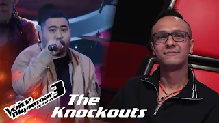 Shwe Thway: "အေး …………အို" | The Knockouts,Week-14 - The Voice Myanmar Season 3, 2020