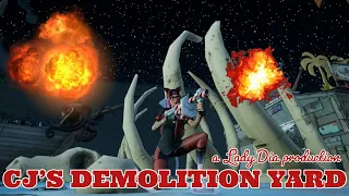 CJ's DEMOLITION YARD: EXPLOSIVE FFA - Fortnite Creative Map Official Trailer