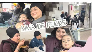 Aj asi gye mma de pekke|| bht vdia din.#trending #viral #daily #punjabivlogs #share #punjabi #vlogs