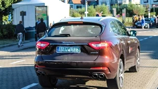 Maserati Levante 2017 - Loud sound, acceleration