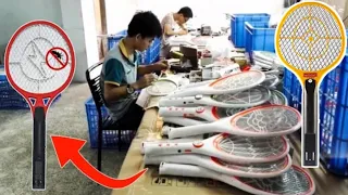 Factory में Mosquito Bat कैसे बनता है || Mosquito Bat Manufacturing In Factory ||#mosquito bat.