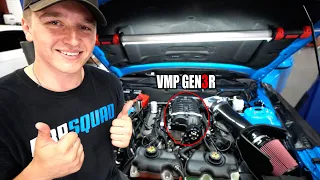 VMP GEN3R SUPERCHARGER IS INSTALLED! *SCARY FAST*