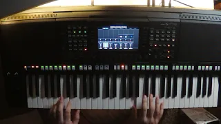 Yamaha PSR s775 Саруханов Зеленые глаза ИталоДиско