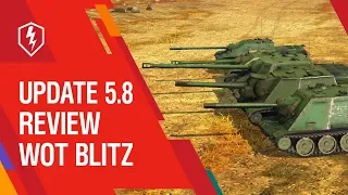 WoT Blitz. Update 5.8 Review. New Chinese TDs