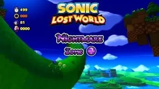 Sonic Lost World - Part 8 - Nightmare Zone (Wii U Version)