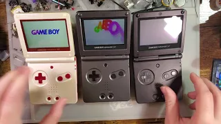 Game Boy Advance SP Models [AGS-001 vs AGS-101]