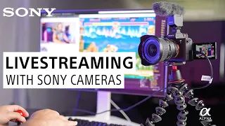 Livestreaming with Sony Alpha Cameras: Miguel Quiles Artisan Advice