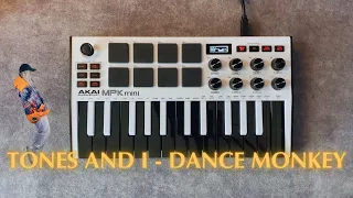 TONES AND I - DANCE MONKEY (Instrumental Akai MPK Mini Cover)