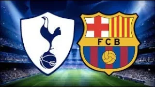 Tottenham Vs Barcelona 2-4 - All Goals & Highlights %(HD)#