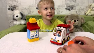 Игрушки для детей Конструктор LEGO Duplo Лего Дупло: Скорая помощь