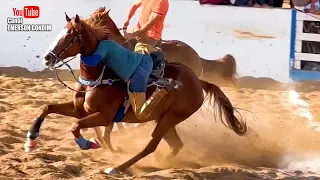 CATEGORIA MIRIM DISPUTA EMOCIONANTE DOS VAQUEIROS NA VAQUEJADA