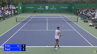 Taylor Fritz vs Tommy Paul | Practice Match With Score Shanghai 2023