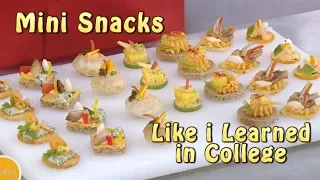 Decorative - Mini Snacks - Canapes