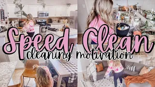 CLEAN WITH ME 2021 / SPEED CLEANING MOTIVATION / MOM LIFE CLEAN WITH ME 2021 / BROOKE ANN