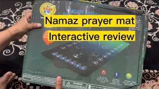 Interactive prayer mat~ My Salah Mat ~Namaz Mat ~|| Life in America ||